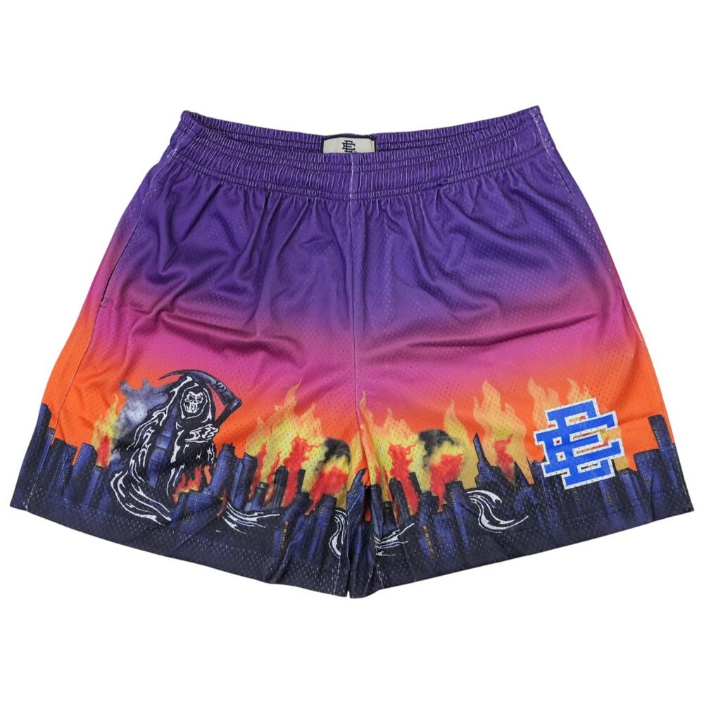Eric Emanuel EE x Warren Lotos I Shorts Purple Navy